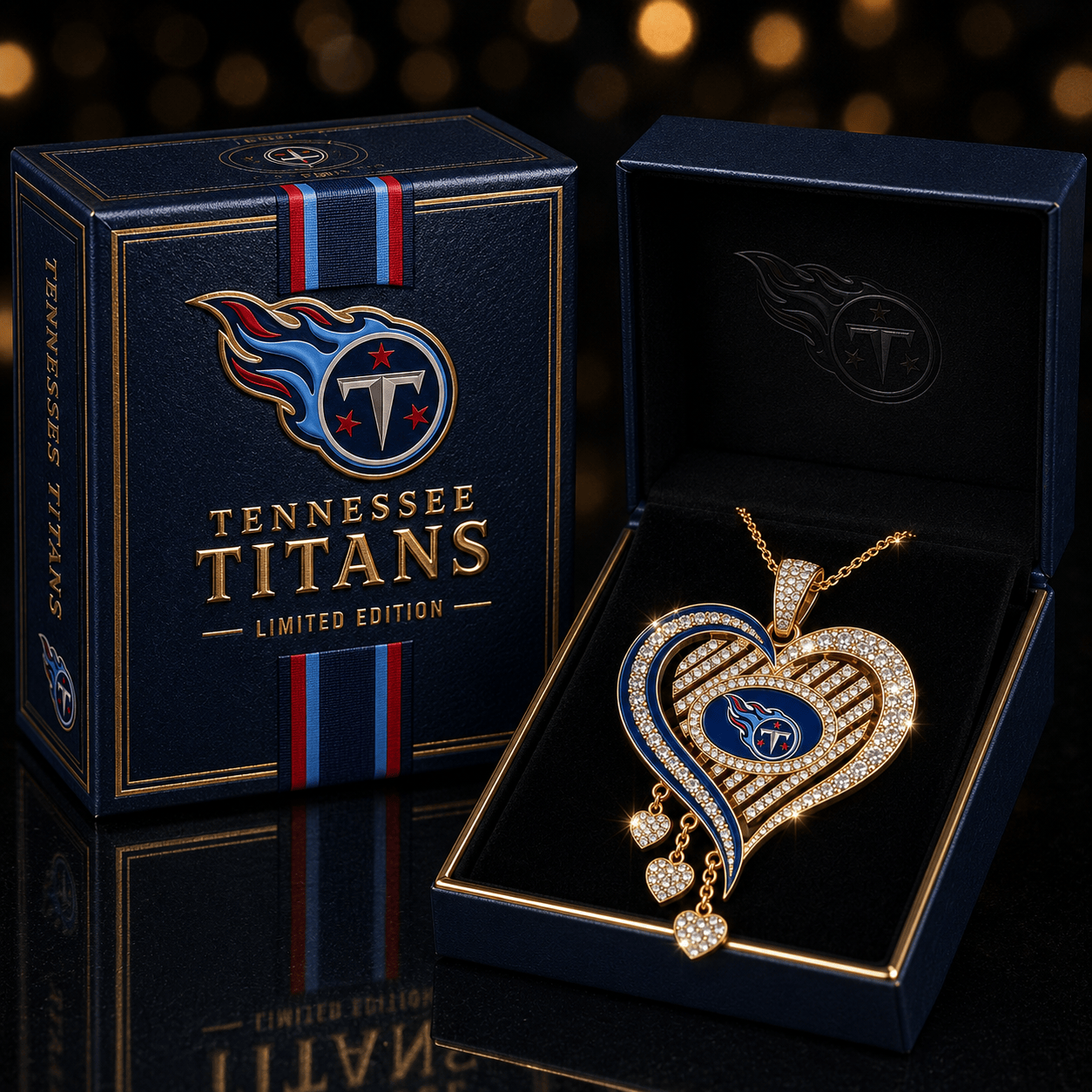 TNST Solid Gold Chain with Diamond Pendant TMH