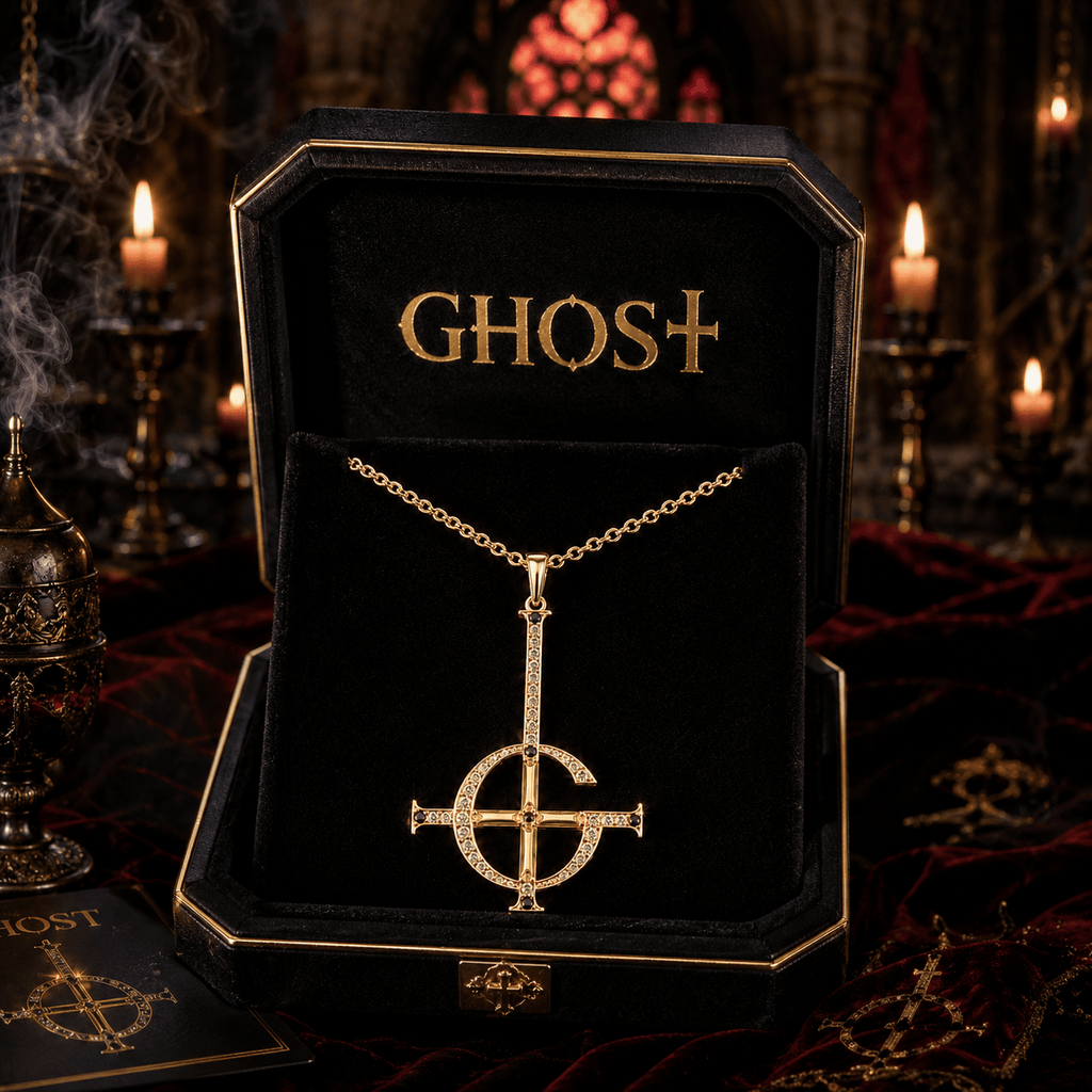 GHB Solid Gold Chain with Diamond Pendant BMD