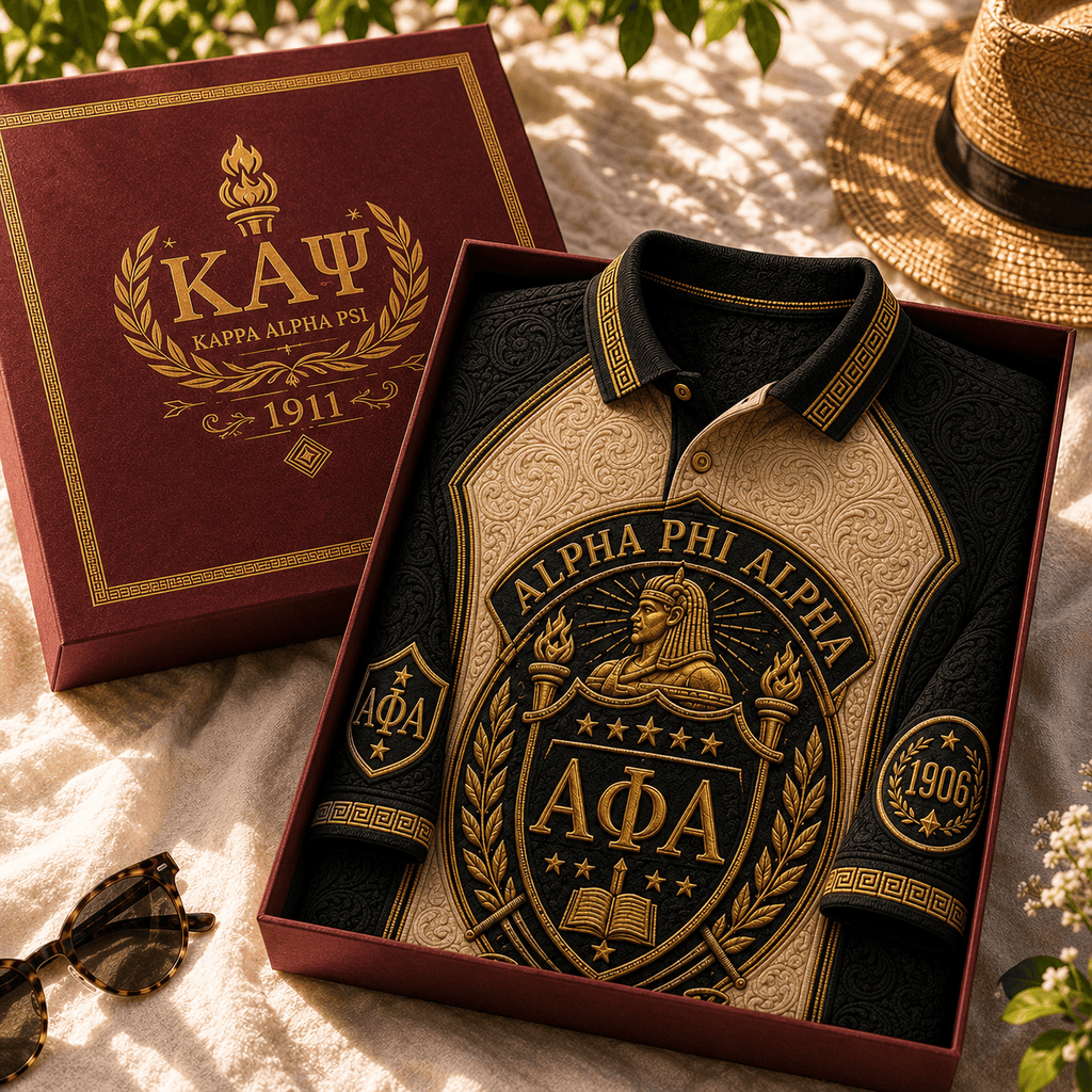 PREMIUM APA EMBOSS POLO SHIRT HQH