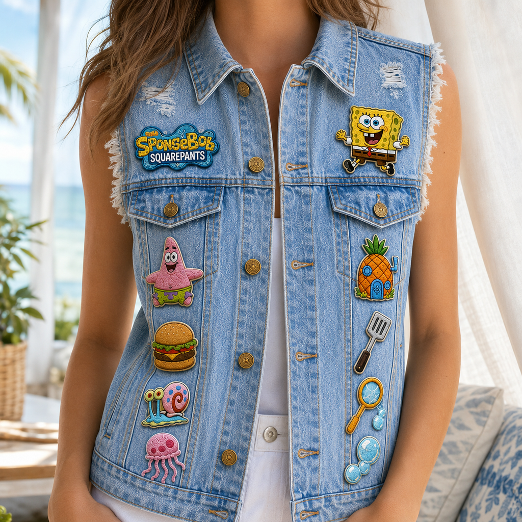 SBSP PREMIUM DENIM VEST TTNL