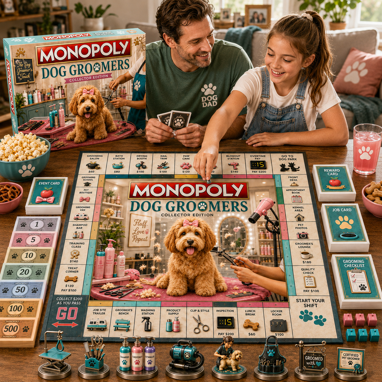 Premium DGM Board Game TTTT